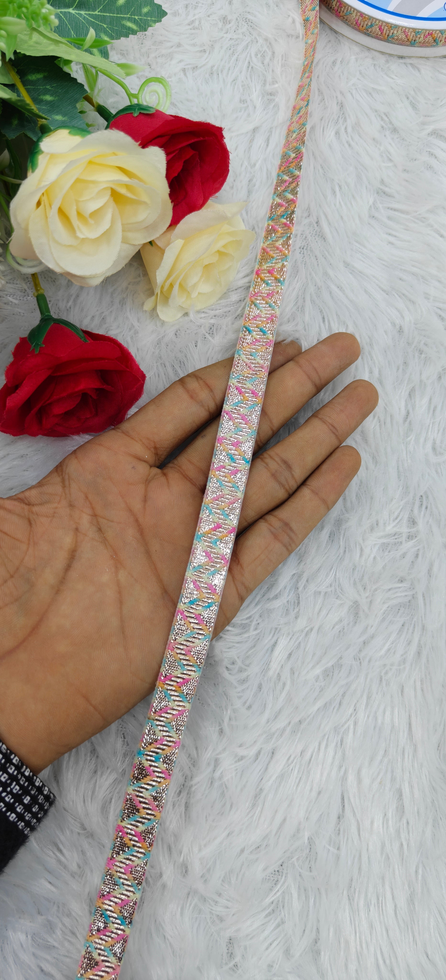Royal Peak Zari Lace