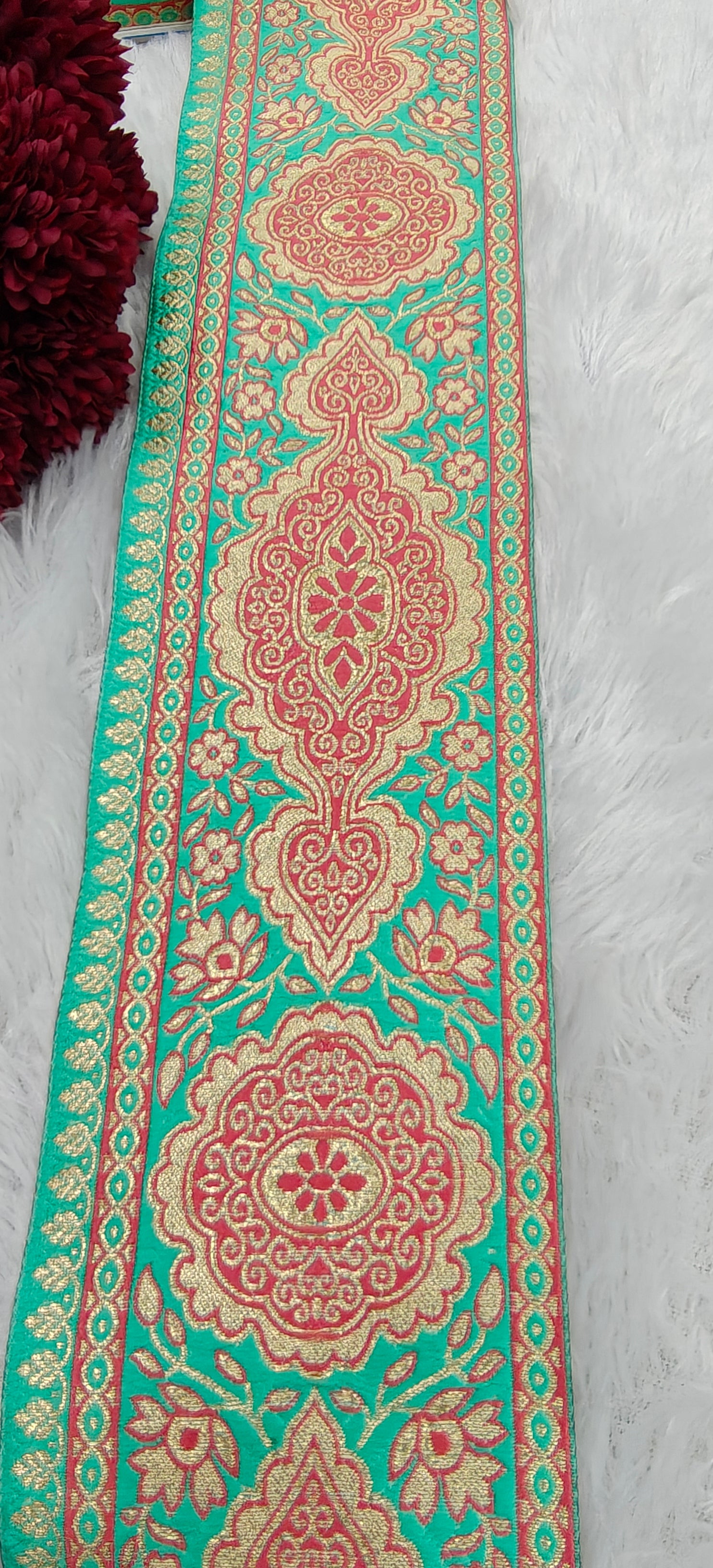 Royal Heritage Banarasi Border Lace