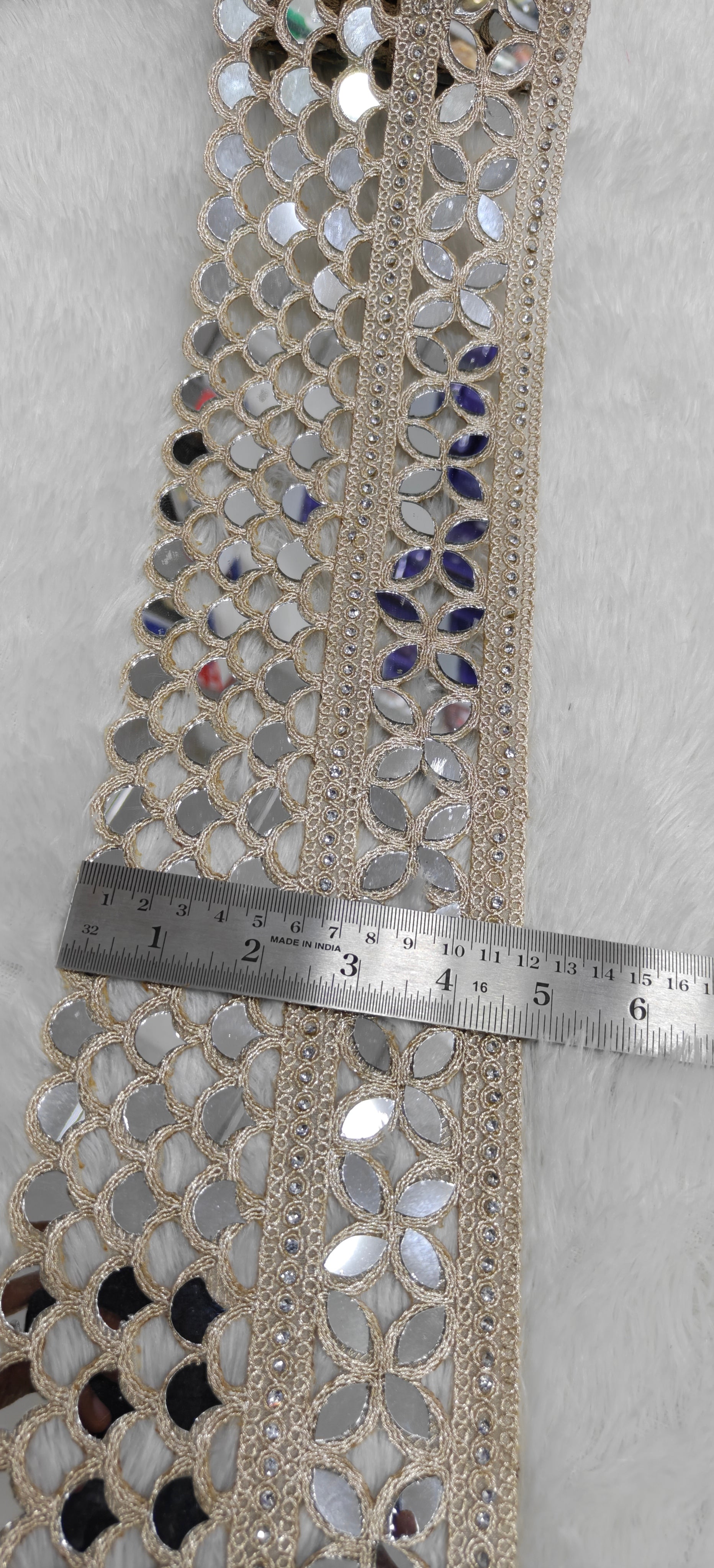Regal Petal Mirror Lace