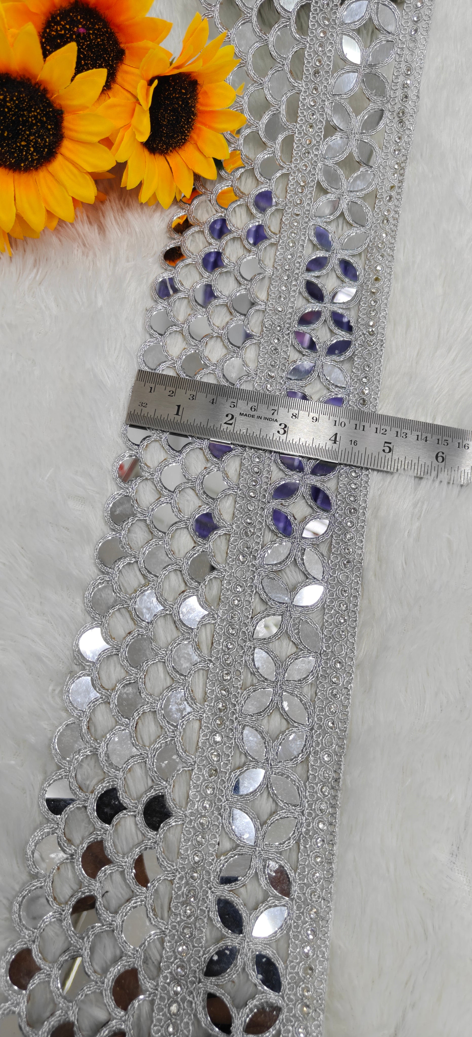 Regal Petal Mirror Lace