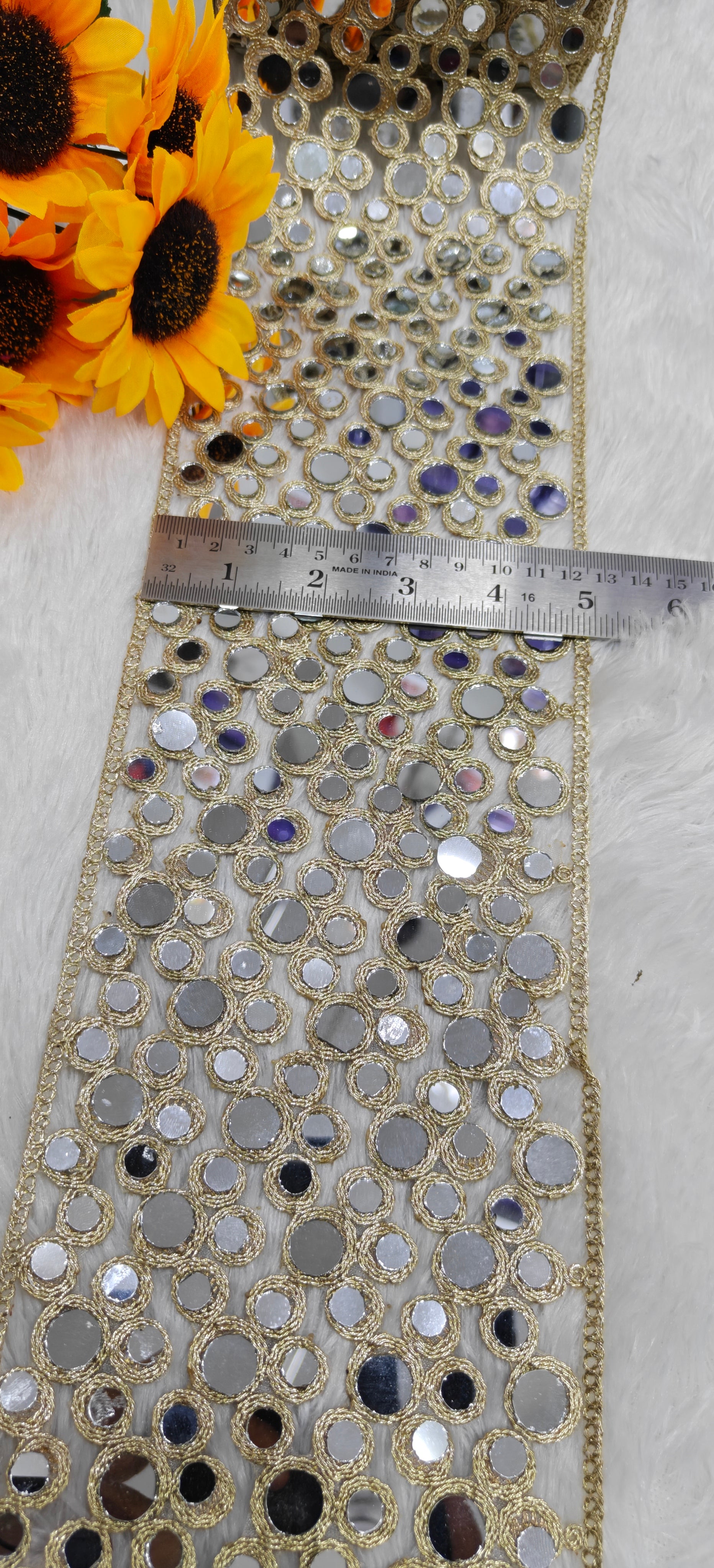 Royal Bubble Mirror Panel Lace